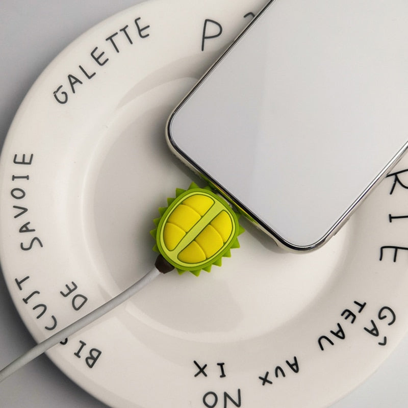 Protetor de silicone de cabo