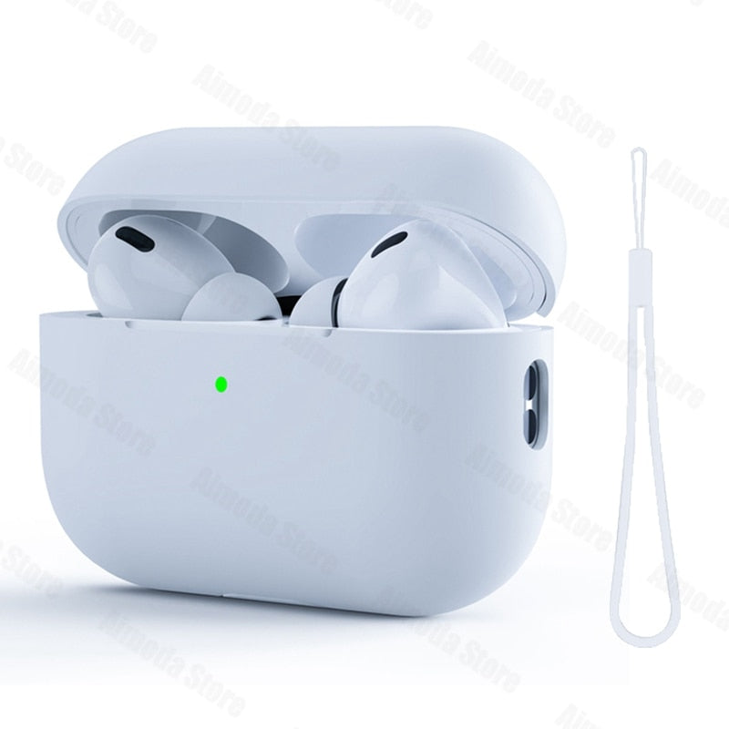 Capa de silicone líquido para AirPods Pro 2 capa para AirPods 3 Pro 2 capa de fone de ouvido macia protetora para AirPod Pro 2 Pro2 capa