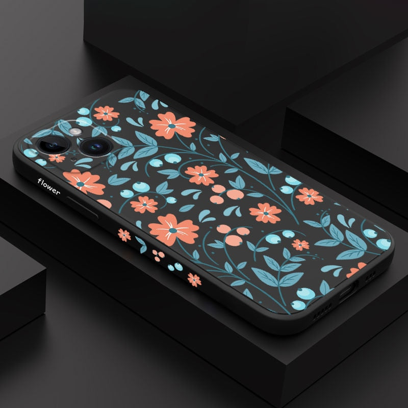 Capa de celular com flores