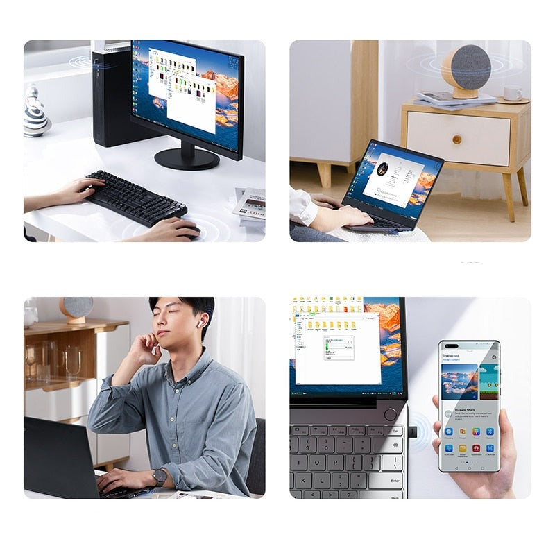 Adaptador USB Bluetooth 5.1