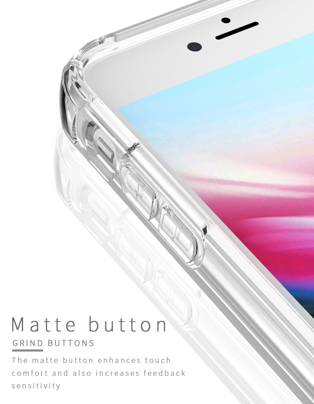 Capa de silicone tpu macio, capinha de celular à prova de choque transparente