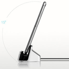 Doca base de carregamento para suporte de suporte para iPhone 13 12 11 Pro Max XS X Xr se2 8 7 6s 6 Plus suporte de mesa Android Xiaomi Redmi Realme