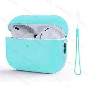 Capa de silicone líquido para AirPods Pro 2 capa para AirPods 3 Pro 2 capa de fone de ouvido macia protetora para AirPod Pro 2 Pro2 capa