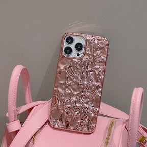 Capa de celular fashion para iPhone texturizada