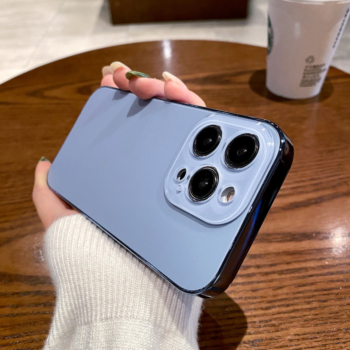 Capa para  Iphone Acrilica Fosca