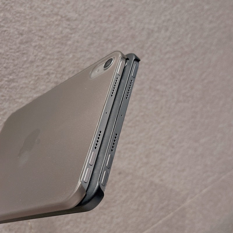 Capa Transparente para iPad Mini 6 Case Frosted Fingerprint Resistant Ultra Thin PC Hard Case Simples Para iPad 10th 9th 8th 10.2 Air 5 4