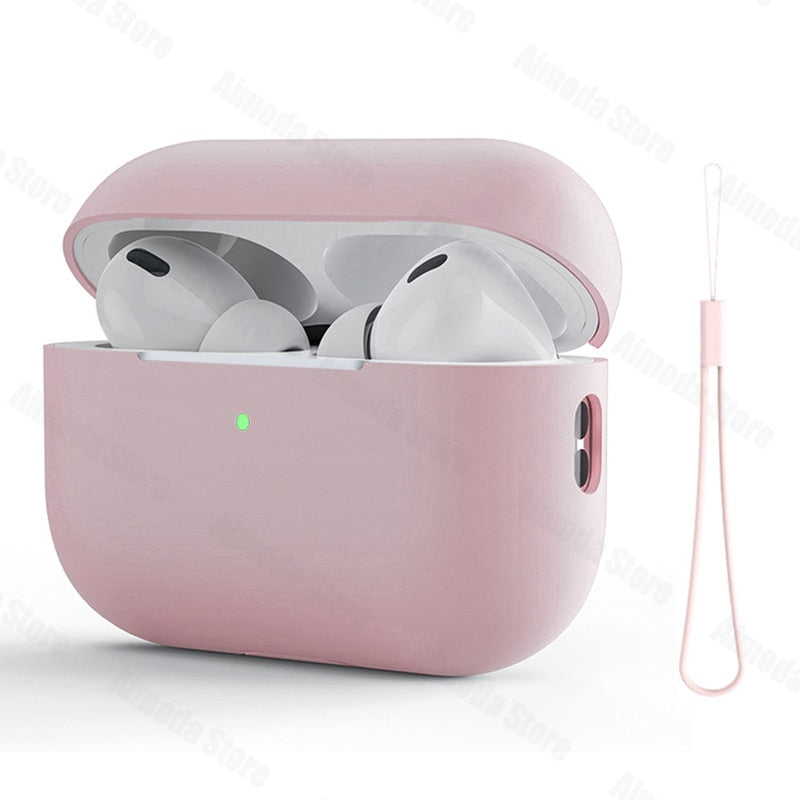 Capa de silicone líquido para AirPods Pro 2 capa para AirPods 3 Pro 2 capa de fone de ouvido macia protetora para AirPod Pro 2 Pro2 capa