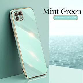 Capa Motorola Moto G50 5G anti-queda moda luxo à prova de choque