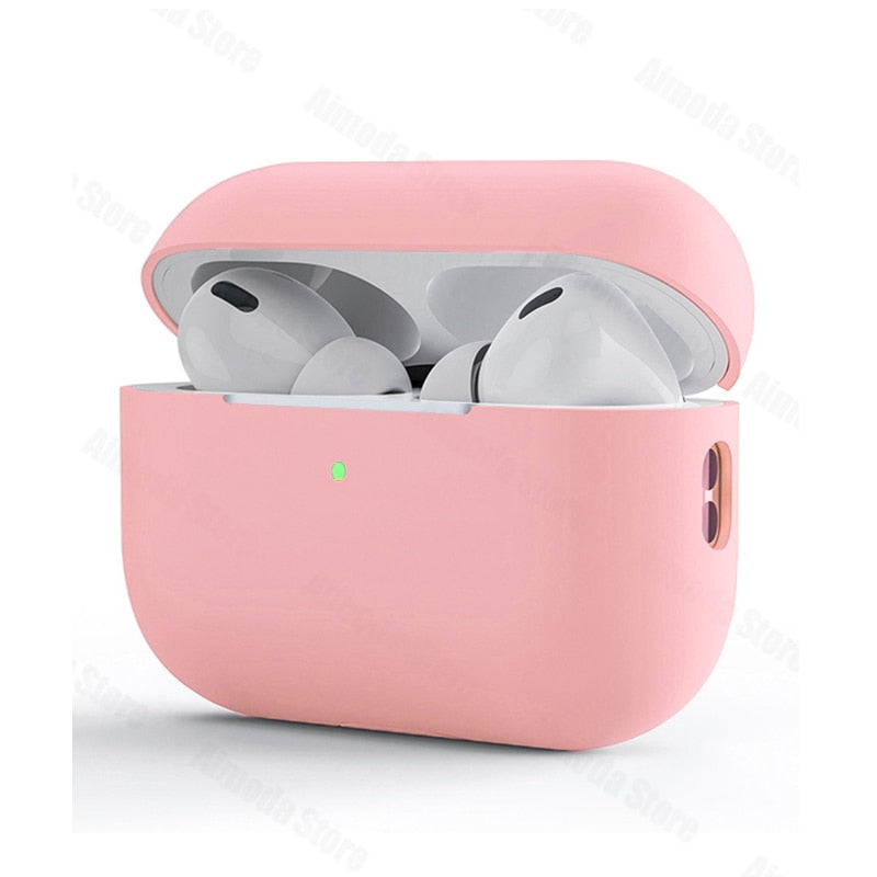 Capa de silicone líquido para AirPods Pro 2 capa para AirPods 3 Pro 2 capa de fone de ouvido macia protetora para AirPod Pro 2 Pro2 capa
