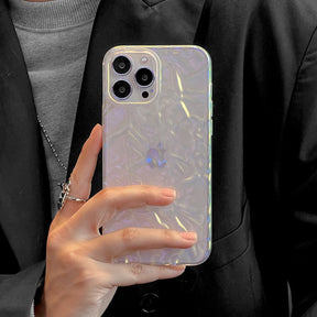 Capa de celular fashion para iPhone texturizada