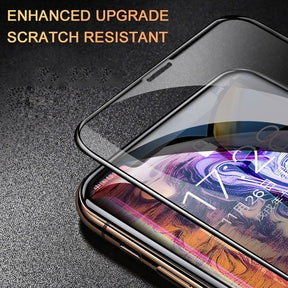 2/4PCS Protetor de Tela 9D Vidro Temperado para IPhone 13 12 11 Pro Max Vidro Protetor para IPhone X XR XS Max 7 8 6S Plus 12Pro