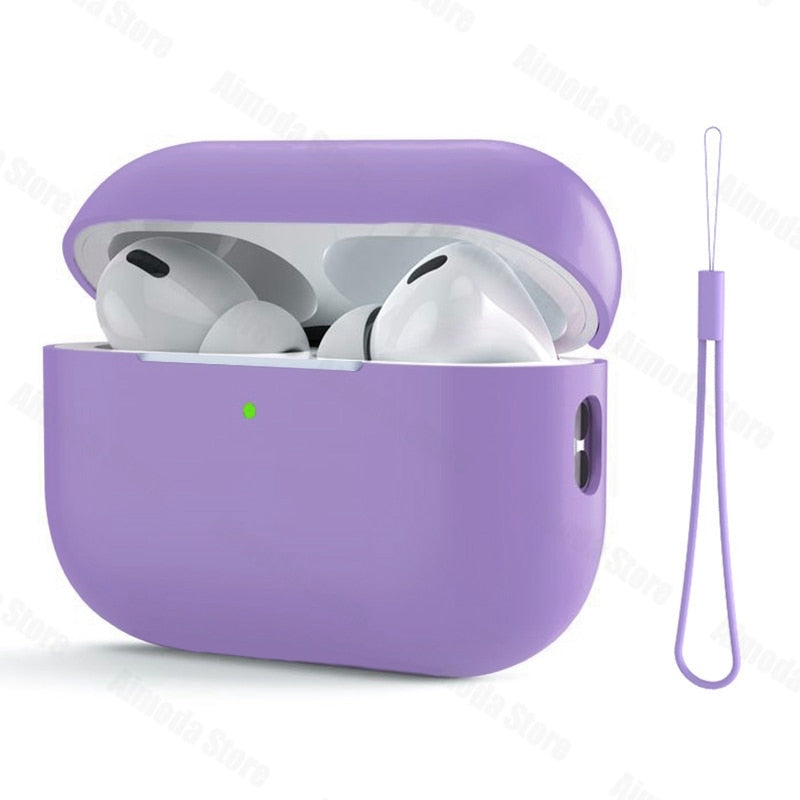 Capa de silicone líquido para AirPods Pro 2 capa para AirPods 3 Pro 2 capa de fone de ouvido macia protetora para AirPod Pro 2 Pro2 capa