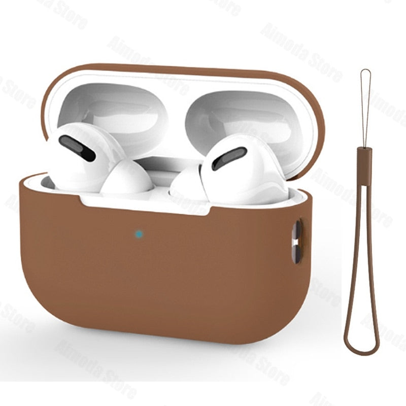 Capa de silicone líquido para AirPods Pro 2 capa para AirPods 3 Pro 2 capa de fone de ouvido macia protetora para AirPod Pro 2 Pro2 capa