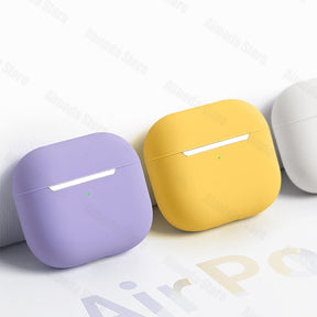 Capa de silicone líquido para AirPods Pro 2 capa para AirPods 3 Pro 2 capa de fone de ouvido macia protetora para AirPod Pro 2 Pro2 capa