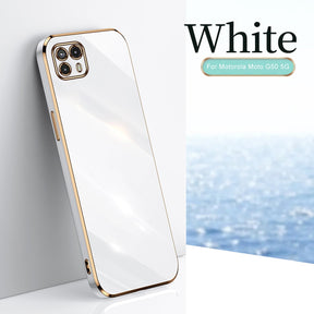 Capa Motorola Moto G50 5G anti-queda moda luxo à prova de choque