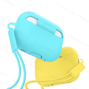 Capa de silicone líquido para AirPods Pro 2 capa para AirPods 3 Pro 2 capa de fone de ouvido macia protetora para AirPod Pro 2 Pro2 capa
