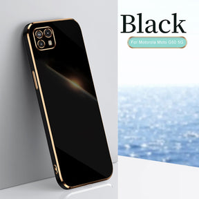 Capa Motorola Moto G50 5G anti-queda moda luxo à prova de choque